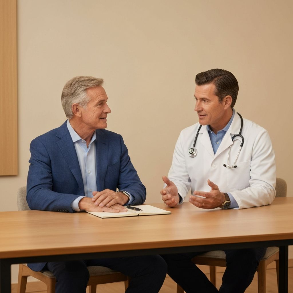 Premium men's wellness consultation